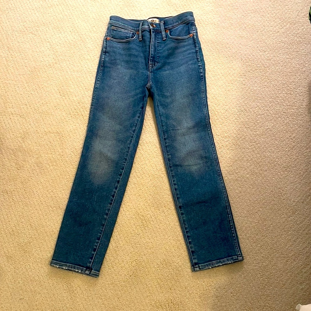 Madewell stovepipe size 25